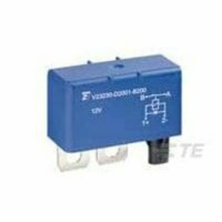 POTTER-BRUMFIELD Electromechanical Relay, Spst, Latched, 12Vdc (Coil), 3300Mw (Coil), 255A (Contact), 12Vdc V23230D2001B200